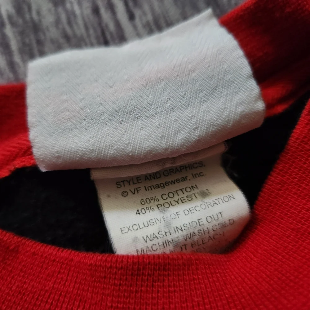 Chase Authentics‎ Earnhardt Jr Racing Sweatshirt Black Red XL 18/20 Y2K
